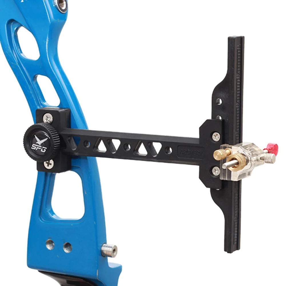 T-Sight for Recurve Bows Arrow Hall Mounting Function ABS Plastic Sight for Traditional Recurve Bow Target Practice