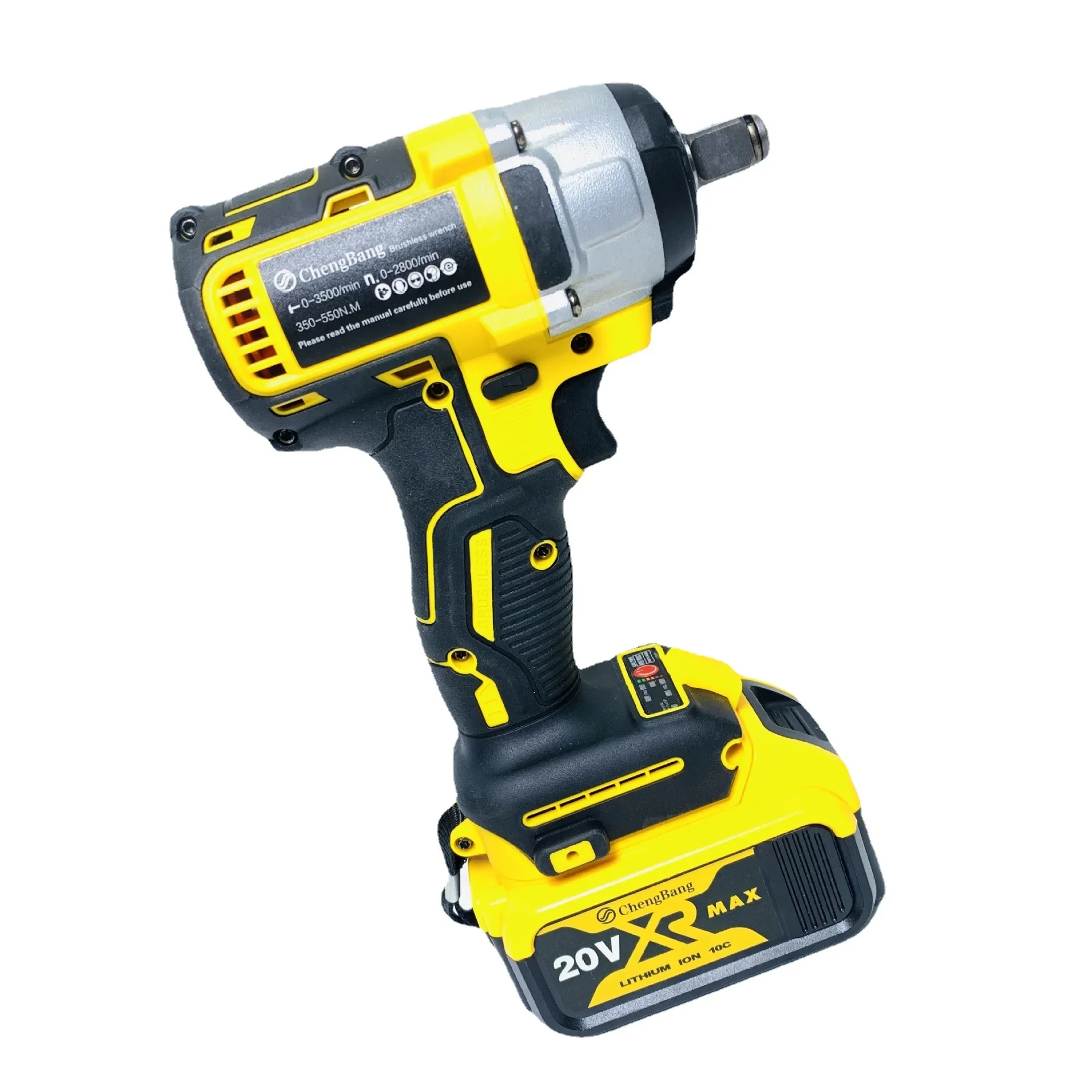 

l # Yellow 350-550N.m Rechargeable Cordless Torque Wrench
