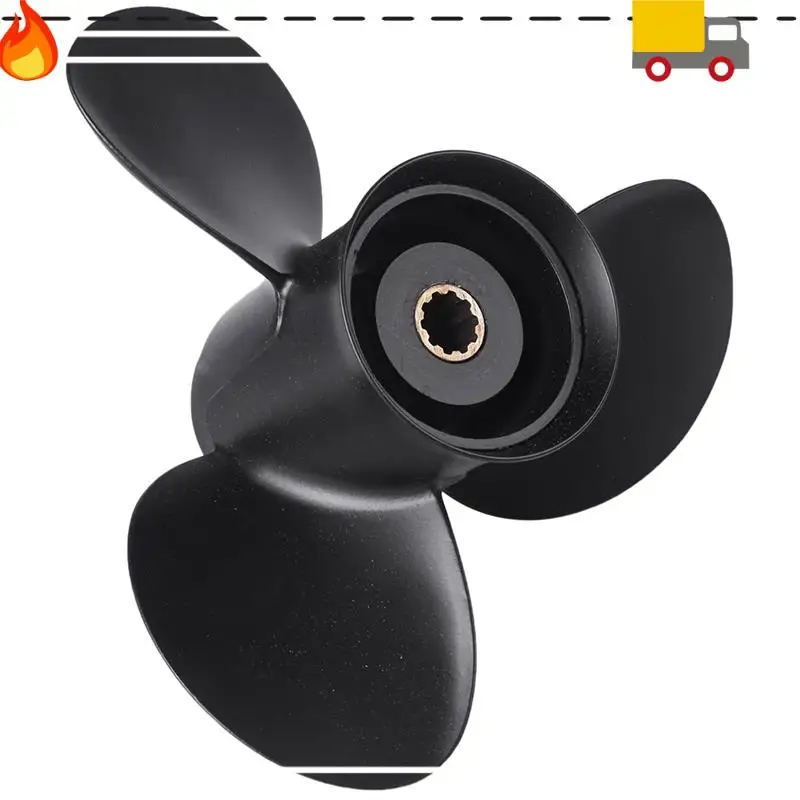 

Outboard Propeller 3R0B645230/48-896896A40 9.9 X 11 Ba For Mercury Tohatsu Nissan 25-30Hp Boat Parts