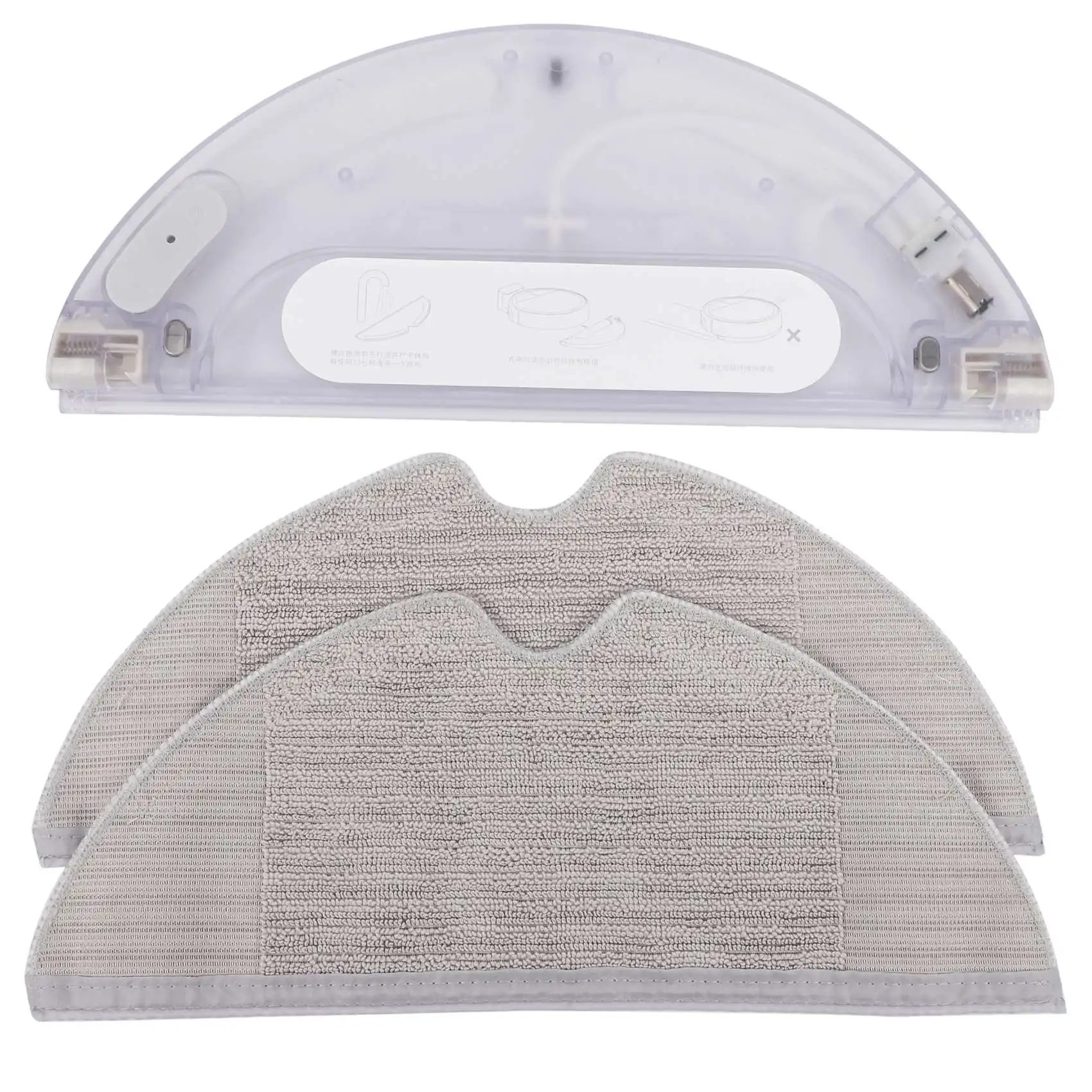 3 uds Robot aspirador tanque de agua paño de limpieza montaje para Xiaomi Mijia Mi 1C Mop Pro piezas de recambio de aspiradora doméstica