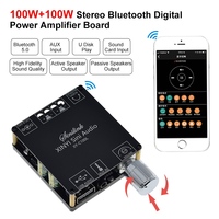 HIFI 100WX2 TPA3116 TZT Bluetooth 5.0 High Power Digital Amplifier  Stereo Audio Board AMP Amplificador Home Music Theater