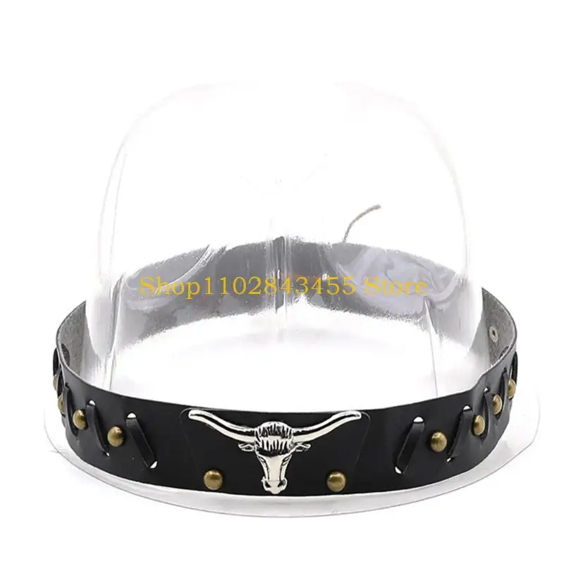 49mc cowboy hoed bands Straw hat banden lederen hoed bands westers hoed riem fedora hoed