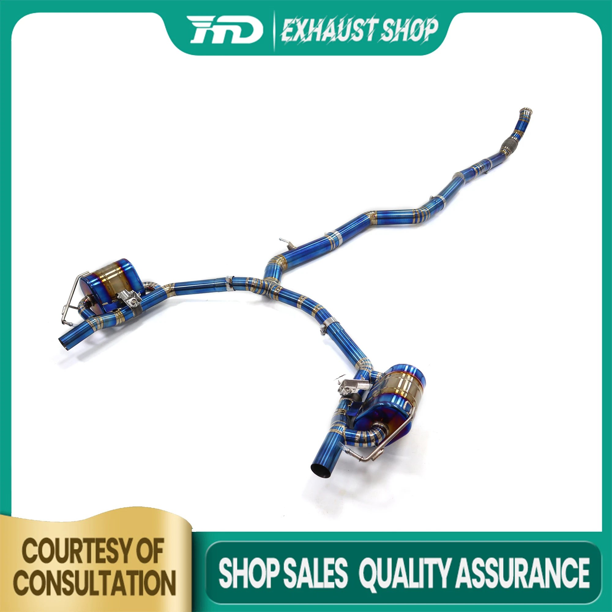 

Выхлопная система HMD для Mercedes Benz E53 W213 3.0T Ti, высококачественный OEM-клапан, глушитель, установка без потерь