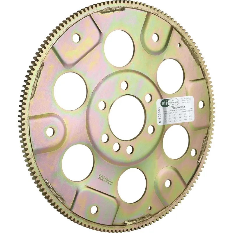 

SFI Compatible with Chevy 350 Flexplate, 153 Tooth, 2-Piece Rear Main