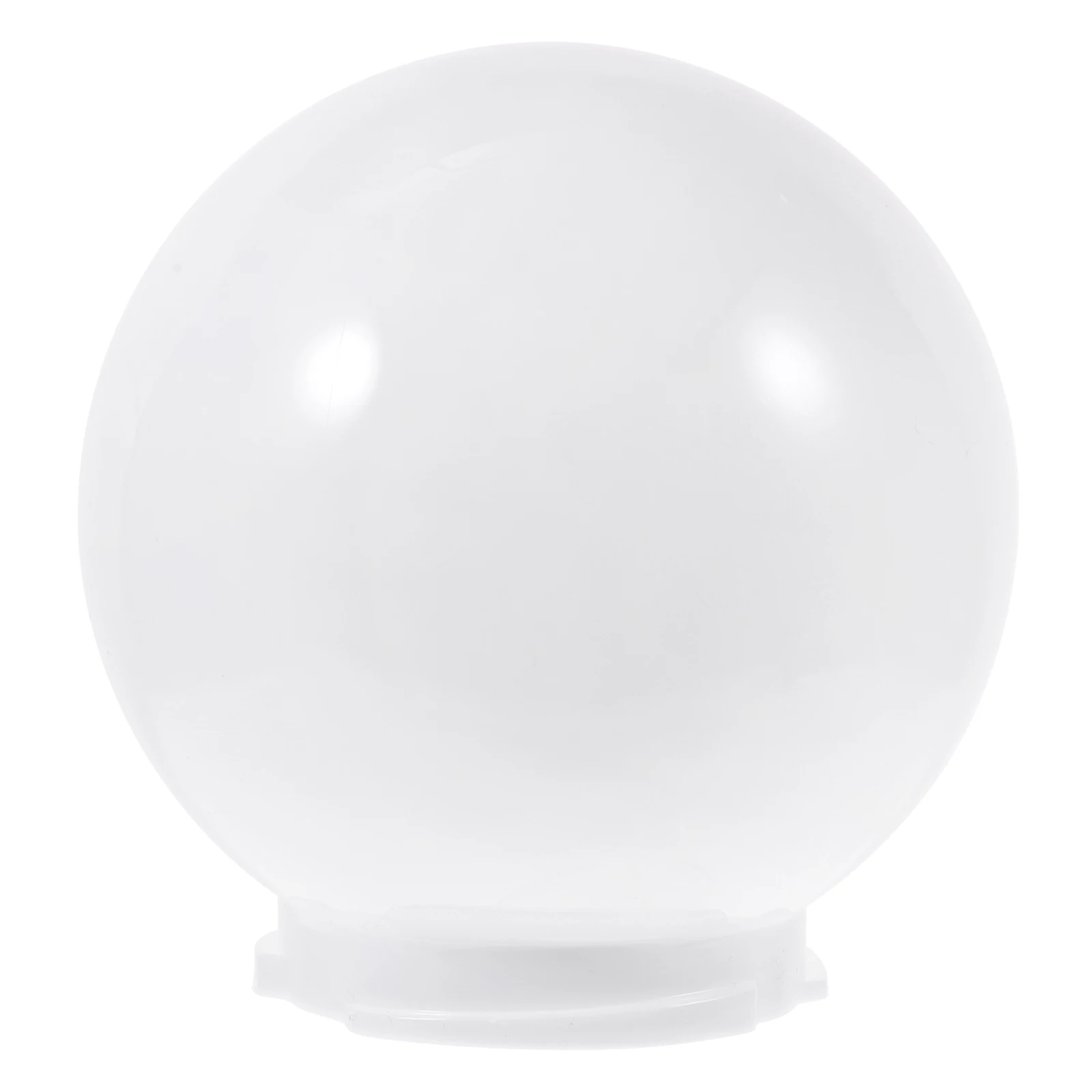 

Acrylic Spherical Lampshade 30CM Diameter 12 5CM Base Outdoor Lamp Cover White Ball Shade Home Hotel Decoration