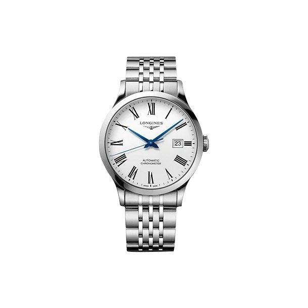 LONGINES Pioneer Collection Automatic Mechanical Movement Men's Watches Watch 40mm White Dial L2.821.4.11.6
