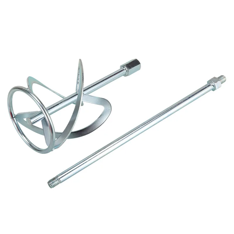 خلاط طلاء كهربائي صغير محمول باليد 6 سرعات، مسحوق معجون أسمنتي، محرض مع قضيب خلط من الفولاذ المقاوم للصدأ