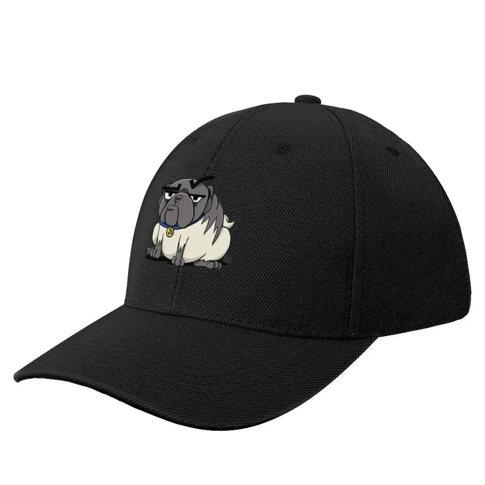 Miserable Mister Max the Pug Baseball Cap Gentleman Hat Hat Beach Sunscreen Luxury Woman Men's