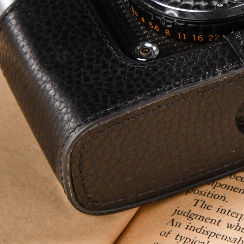For Olympus Pen EE-3/EE/EE-2 Case Genuine Real Leather Half Cover