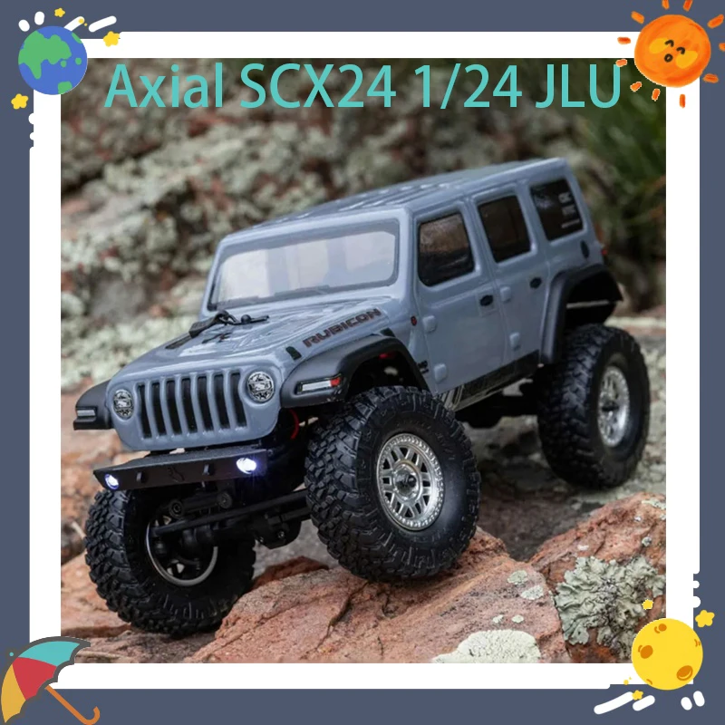 

Осевой Scx24 1/24 JLU, моделирование, дистанционное управление, электрический полный привод, внедорожник, альпинистский автомобиль, игрушка для мальчика Rtr
