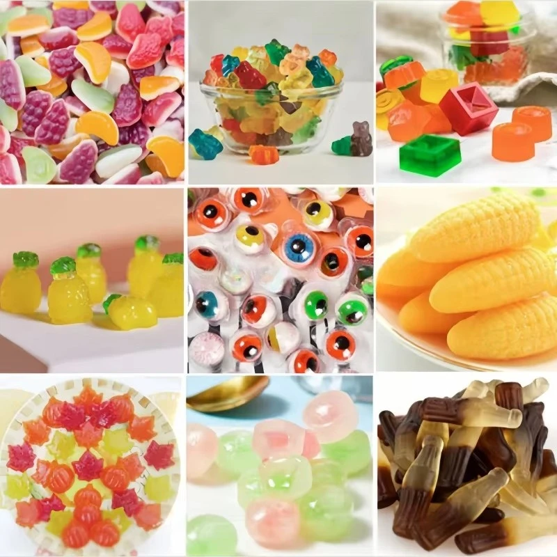Automatic Jelly Candy Machine Making Gummy Hard Candy Production Line High Output 20/50kg Per Hour With CE