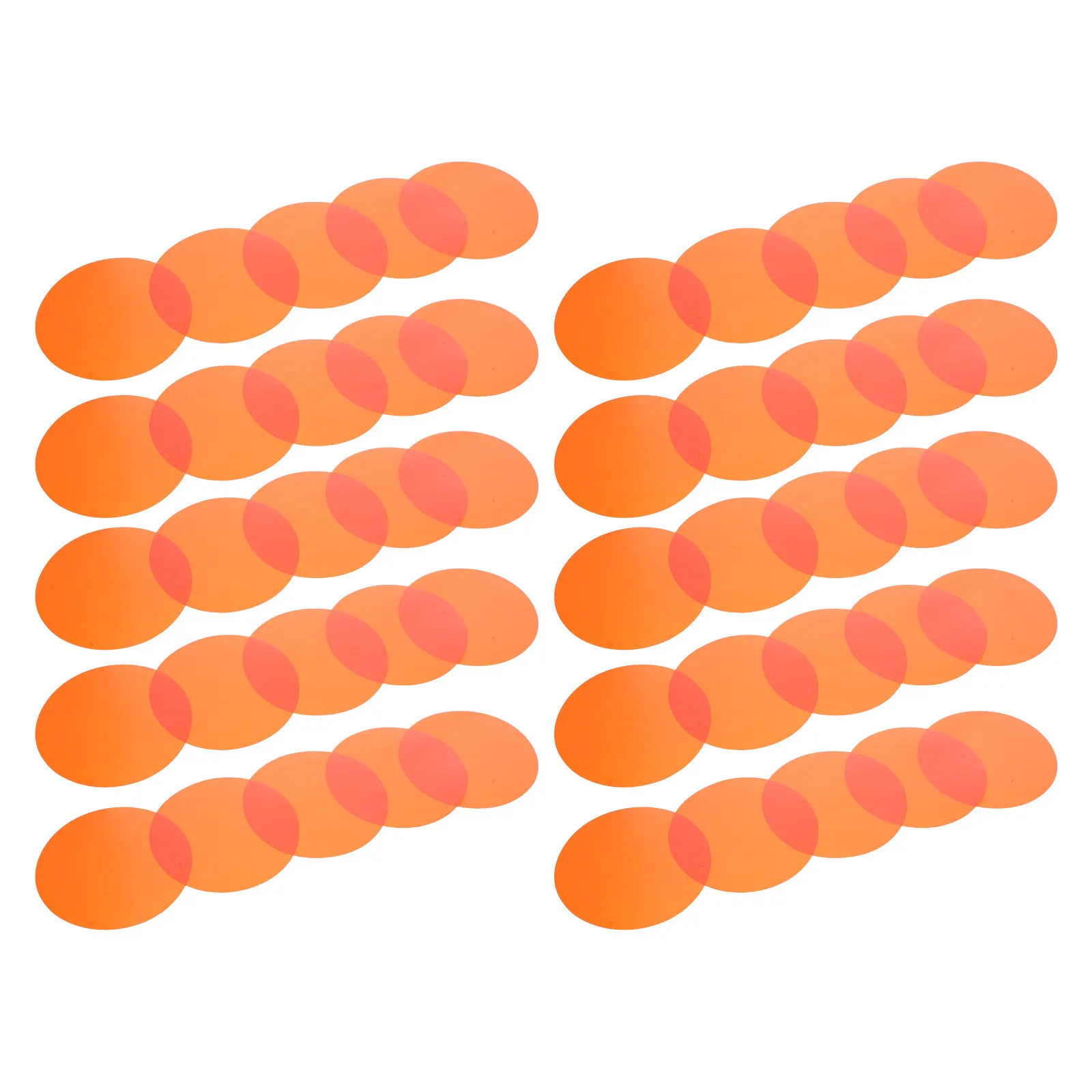 

50Pcs Color Overlays for LED Lights Warm Light Film Sticker Transparent Gel Filters for Bedroom Living Room Mood Lighting DIY