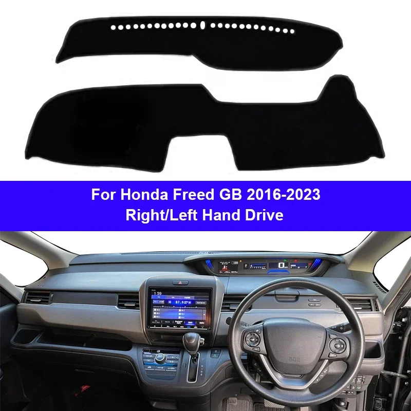 For Honda Freed GB 2016 2017 2018 2019 2020 2021 -2023 Car Protective Pad Dashboard Cover Silicone Non-Slip Mat Auto Sunshade