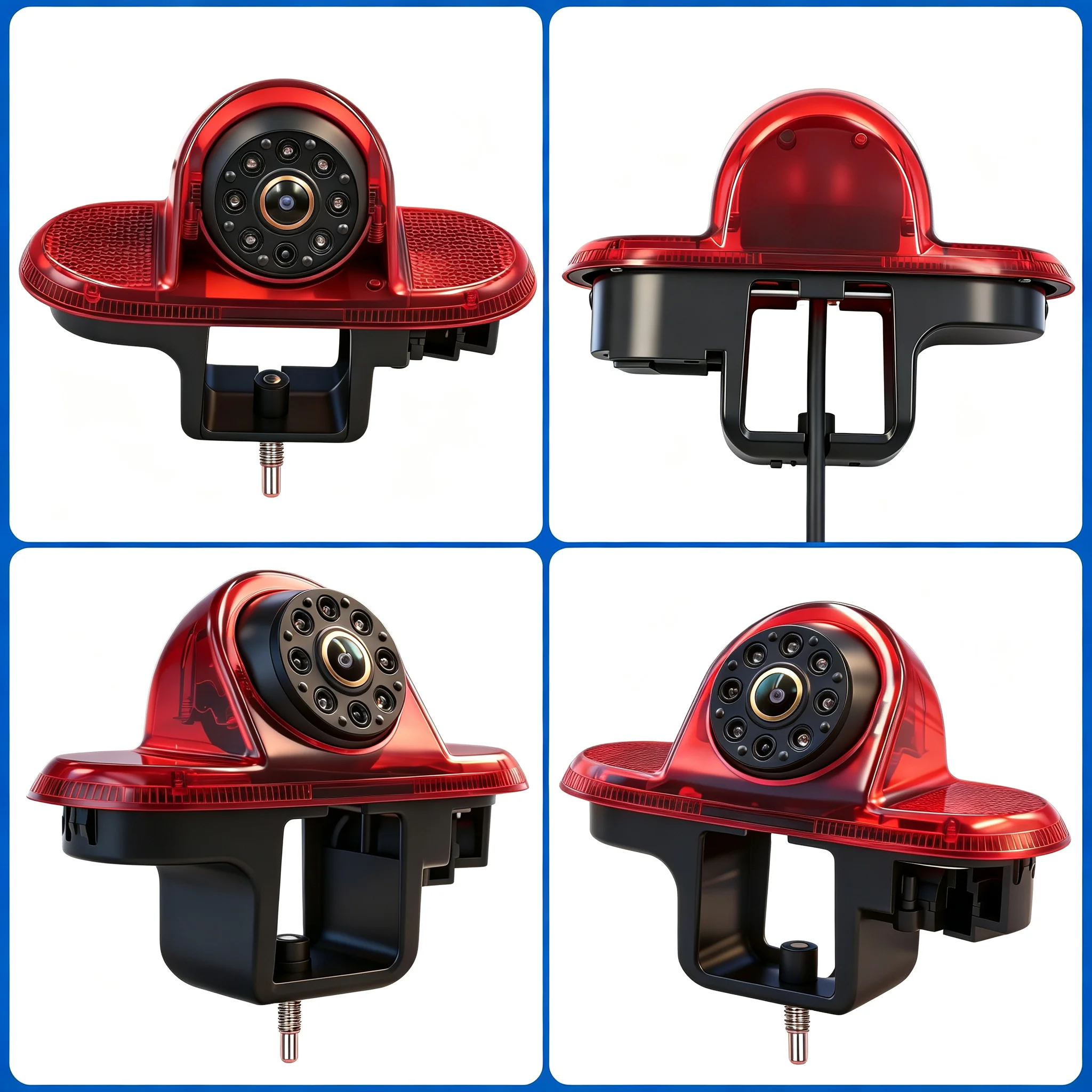 AHD 1080P Rückfahrkamera für die Bremsleuchte, passend für Renault Trafic 2001-2014, Opel Combo 2001-2011, Vauxhall Vivaro 2001-2014. – Detail 13