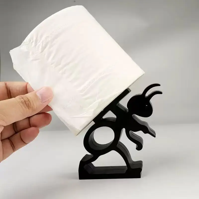 3D printed Ant Toilet Paper Holder Decoration Bathroom Vanity Accessory Living Room Tabletop Tissue Home Decor Items Ornament