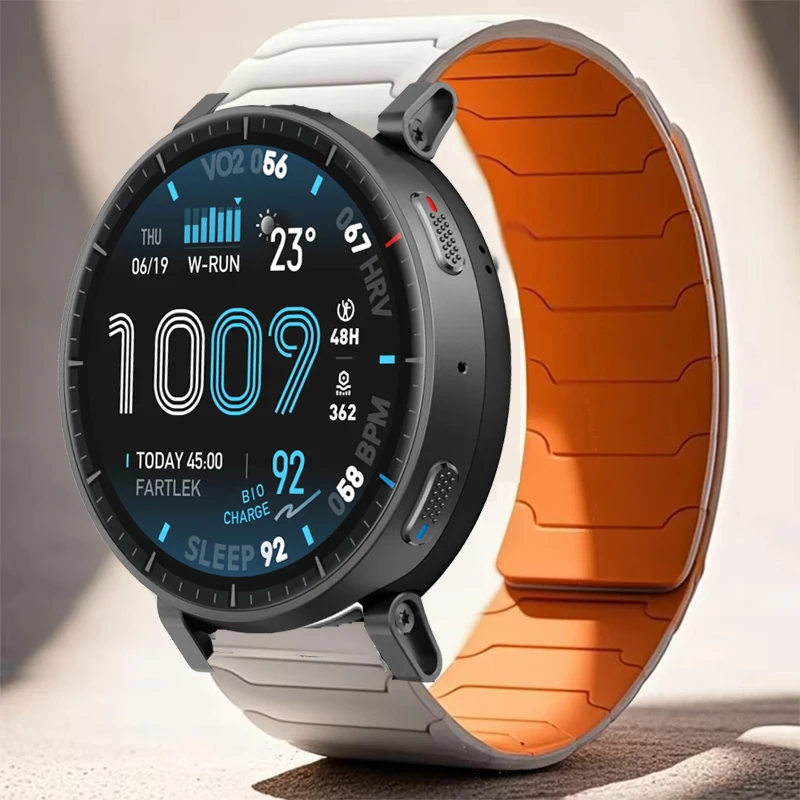 20mm 22mm Magnetisches Armband für Amazfit Active Max, Armband für Amazfit Active 2/Balance 2/Bip 6 5 3/T-Rex 3 Pro 44 48mm