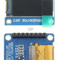 0.96 Inch IPS Display OLED Module For 80*160 65K Colorful RGB TFT LCD Board ST7735 ST7735 DIY