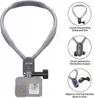 Soporte Magnético TELESIN para Selfies POV, Arnés para Cuello, Compatible con Teléfonos, GoPro, Insta360, DJI Osmo Action, Accesorios para Smartphones