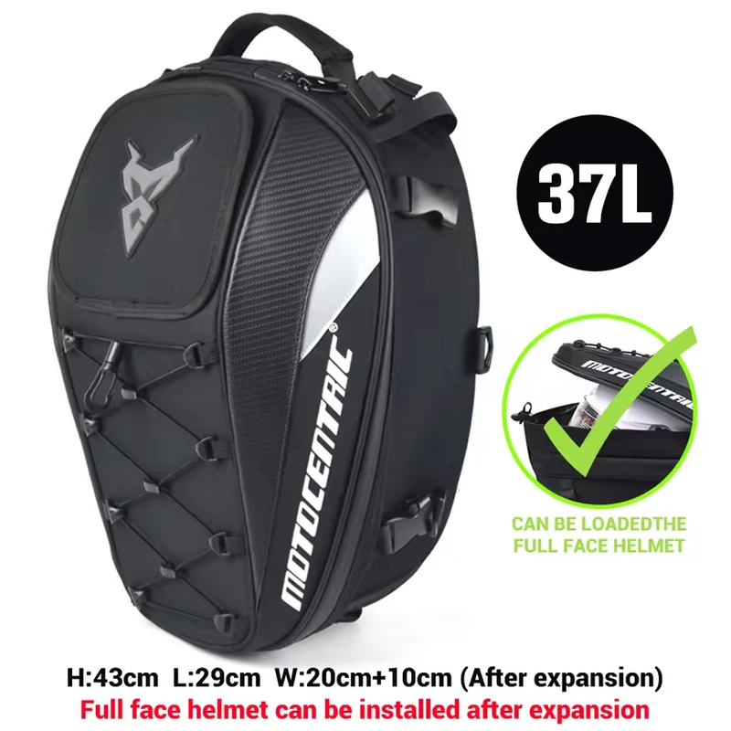 Motorcycle Riding Backpack Specific Helmet Bag Waterproof Trunk Bag Bicycle Riding Outdoor Off-Road Travel Bag / Thigh Bag gallery 2