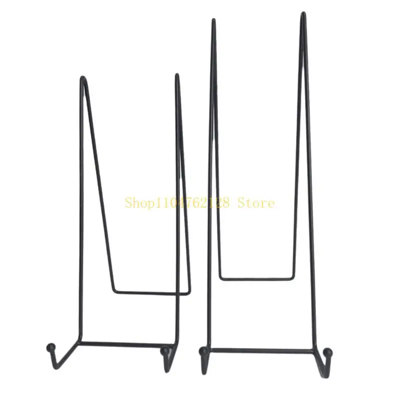 Effective Small Easels Stand Iron Holder Plate Holder Stand For Displaying Pictures Frames Art And Books On Tabletops best sale