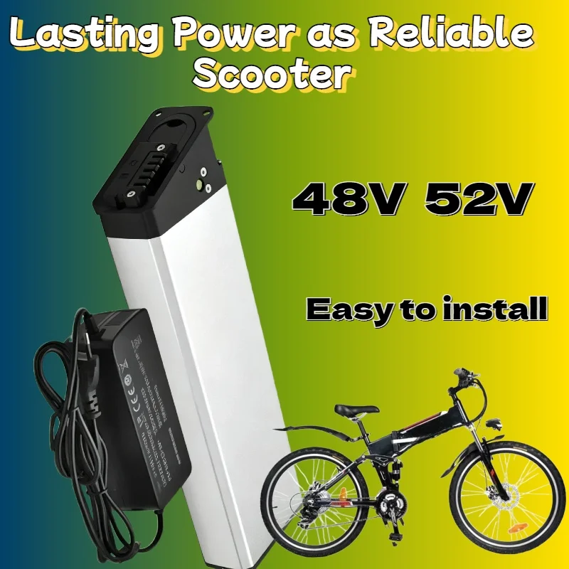 

For 48V/52V 10Ah-17Ah Battery Engwe EP-2 Pro/Engine Upgraded MATE X Scooter – Model DCH-009, -Lasting Power As Reliable Scooter