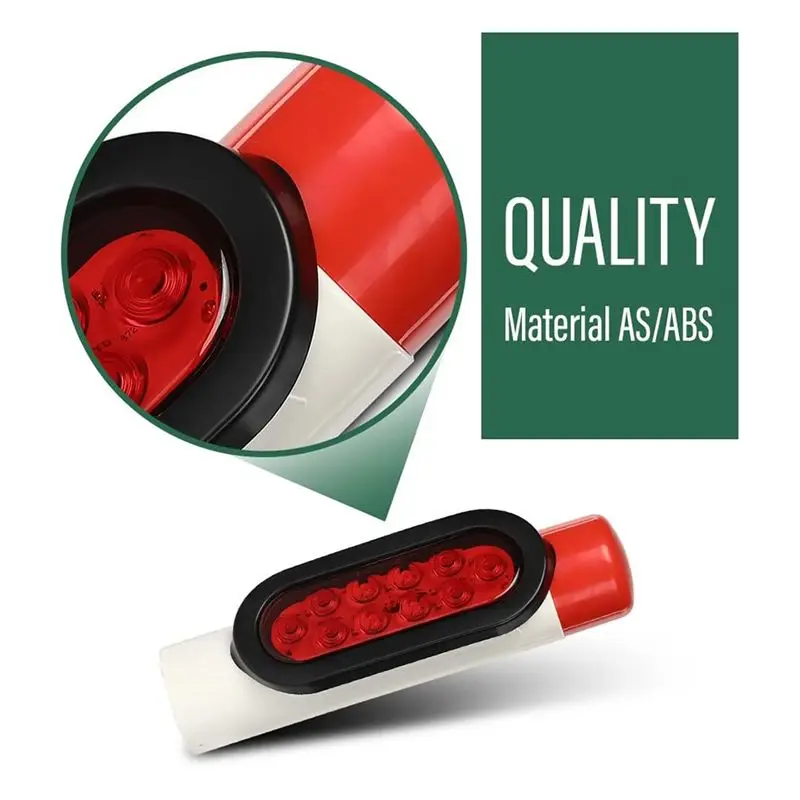 LED Boat Trailer Guide-On Post Pipe Guide Lights Fit For Standard 2 Inch PVC For Sealed Submersible Turn Signal