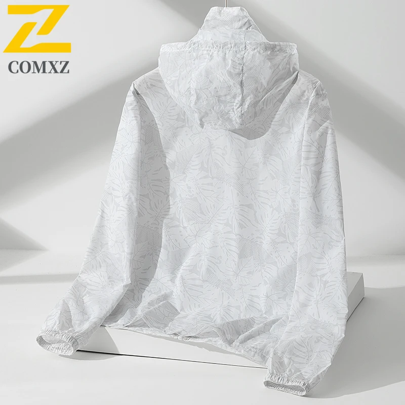 UV Skin Jackets Men's Summer Casual Ultra-light Sportswear Camouflage Windbreaker Men Outdoor Fishing UPF50+ Sun Protection Coat
