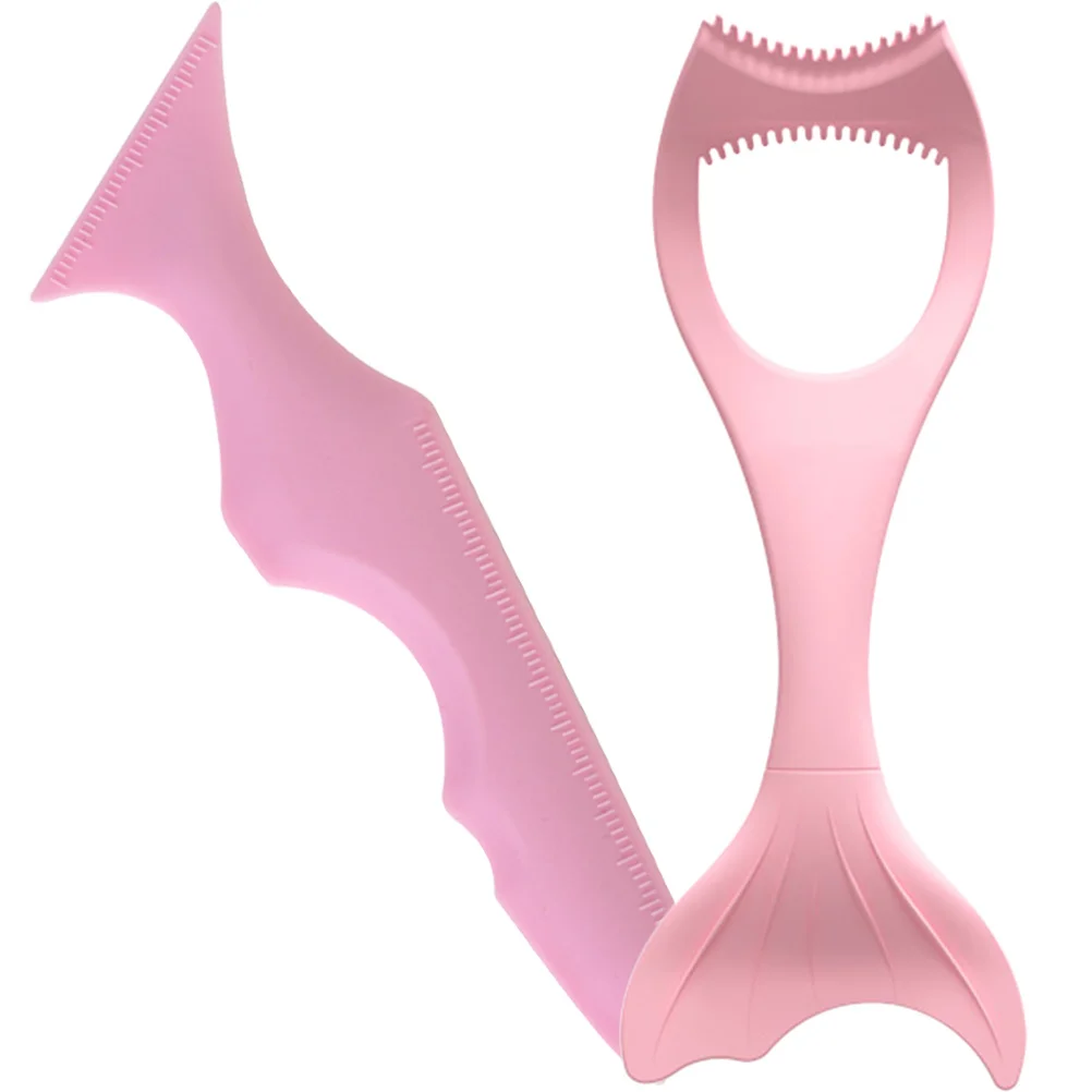 2 Stuks Siliconen Eyeliner Stencils Flexibele Herbruikbare Make-Up Gids Tool Wenkbrauw Mascara Eyeliner Aid Mascara Tekening Aids