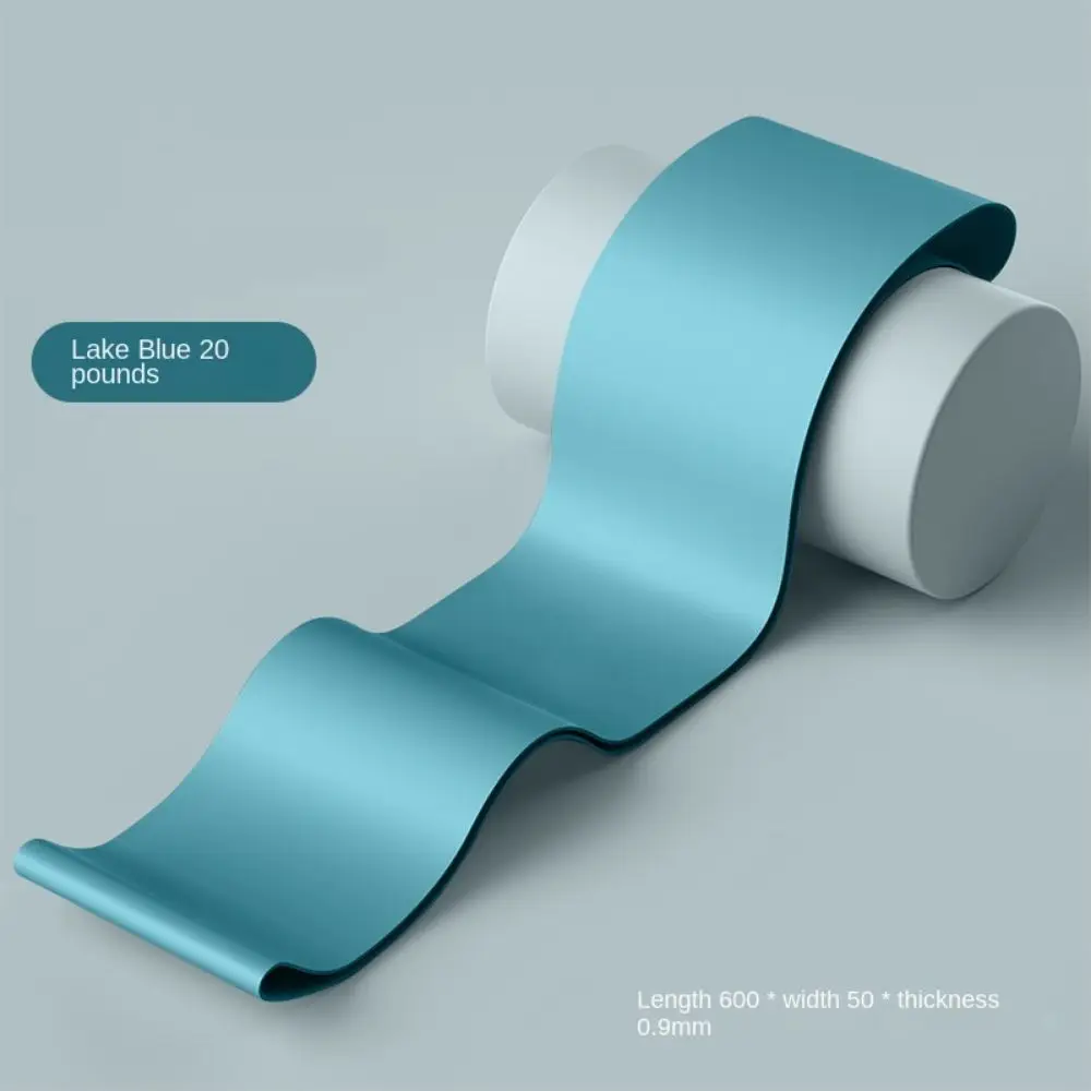 اليوغا التدريب اليوغا شريط مرن مساعدة الفرقة أربطة مرنة اللياقة البدنية المقاومة العصابات الصلبة اللون تمرين كروسفيت