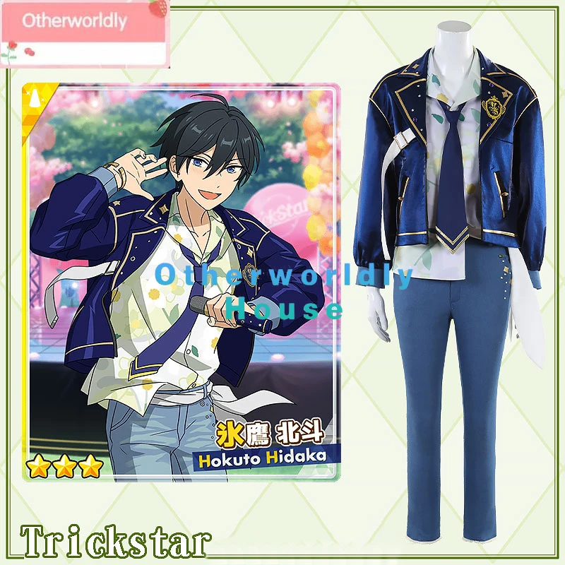 Game Ensemble Stars Trickstar Hidaka Hokuto Akehoshi Subaru Yuuki Makoto Isara Mao Cosplay Costume Party Suit Custom Made