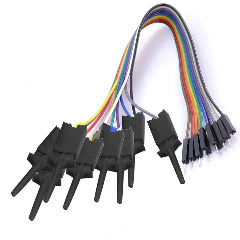 Firmly Clamped Test Points Easy Chip and Pin Connection with Efficient Logic Analyzer Cable Gripper Probe Test