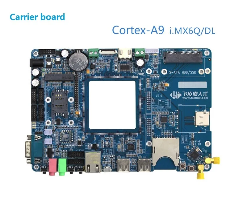 Ordenador de placa única iMX6 Quad Core I.MX6 de código abierto disponible, compatible con pantalla LVDS