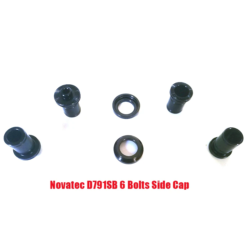 Tampa lateral para novatec d411cb centro bloqueio dianteiro hub liga de alumínio tampa final qr através do eixo qr 12mm 15mm