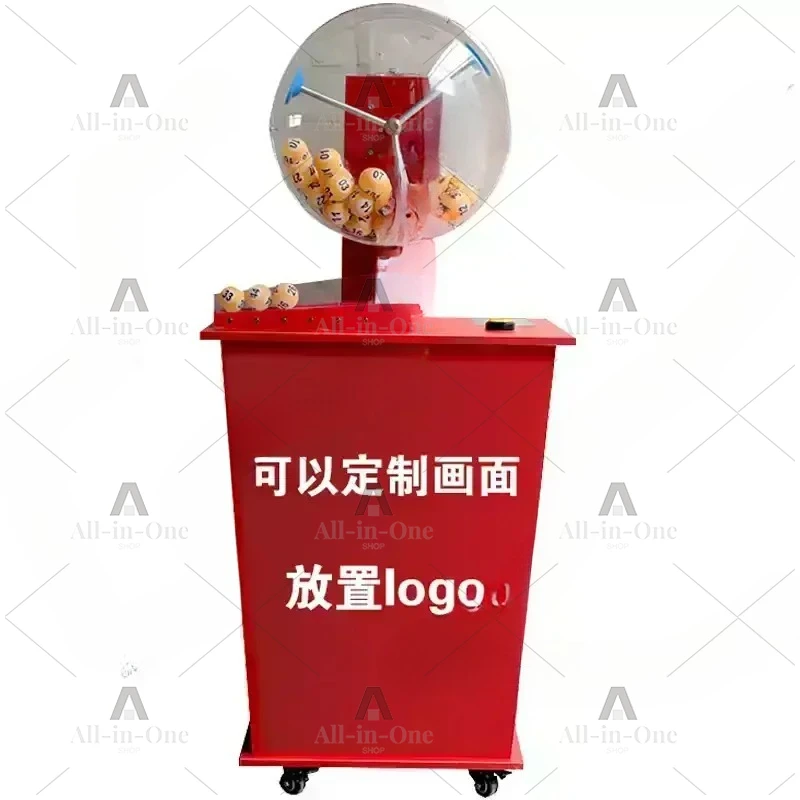 50-100 Ball Electric Automatic Bingo Cage Lucky Game Playing Machine Hot Selling Electric Acrylic Lottery Machine