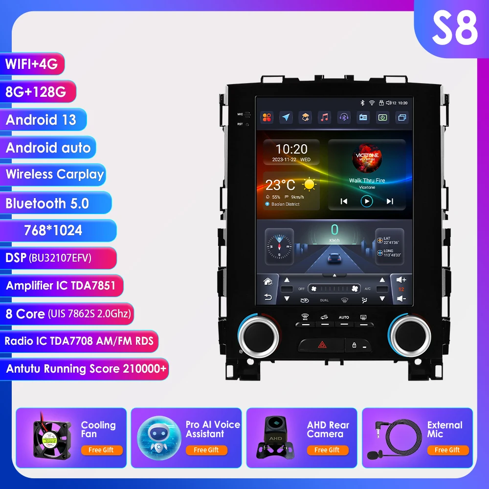 Auto Intelligente Multimedia voor Renault Megane 4 Koleos Samsung SM6 Talisman 2017-2019 Carplay 4G 9.7Inch WIFI 2Din Android 14