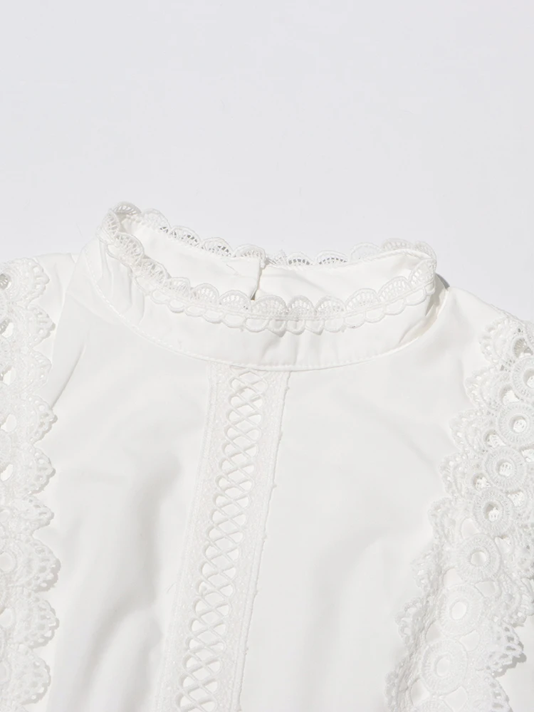 ROMISS Solid Hollow OUT ชุดลําลองสําหรับสตรีคอแขนกุดเอวสูง Minimalist ชุดสายหญิงสไตล์