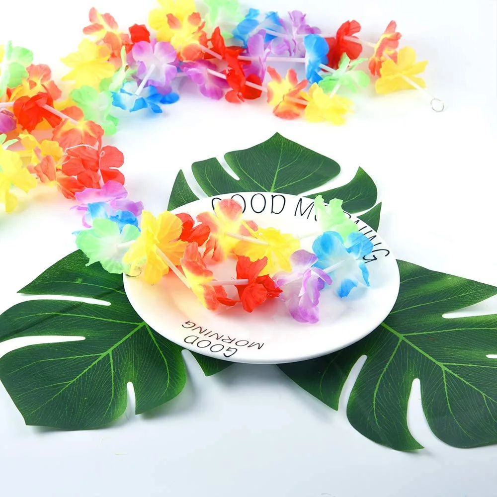 3m Hawaiian Party Garlands Hawaii Summer Tropical Party Supplies Paper Garland Wedding Birthday Luau Party Decoration