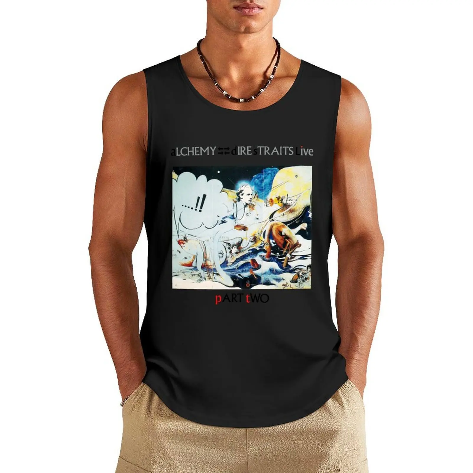 

Dire Straits Alchemy Dire Straits Live Part Two Tank Top Sports clothing anime top muscle t-shirt running shirt underwear