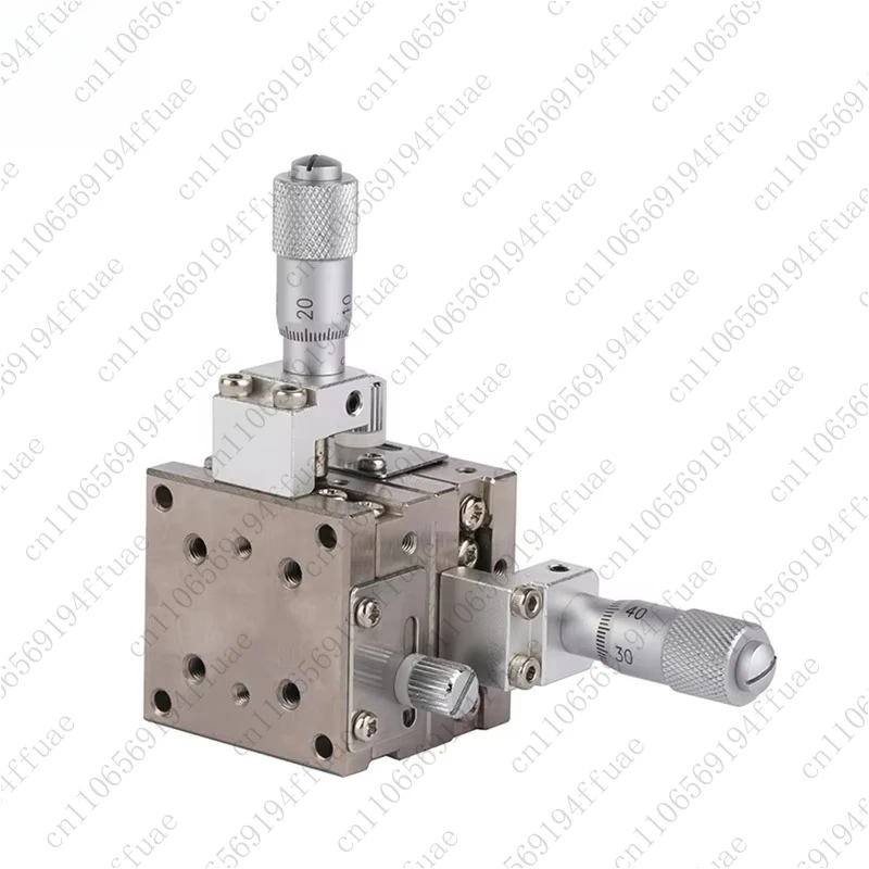 XY-محور كروي خطي طاولة يدوية لآلات CNC JXY-60-16H عالية الصلابة الصلب 60 مللي متر طاولة الترجمة