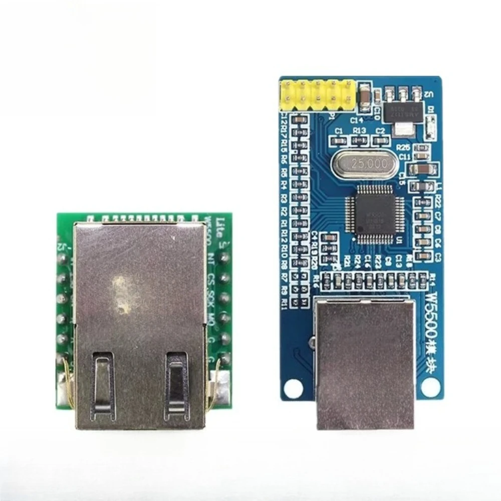 

W5500 Ethernet Module SPI Interface Hardware TCP IP Protocol Stack for 51 STM32 Arduino IoT Networking