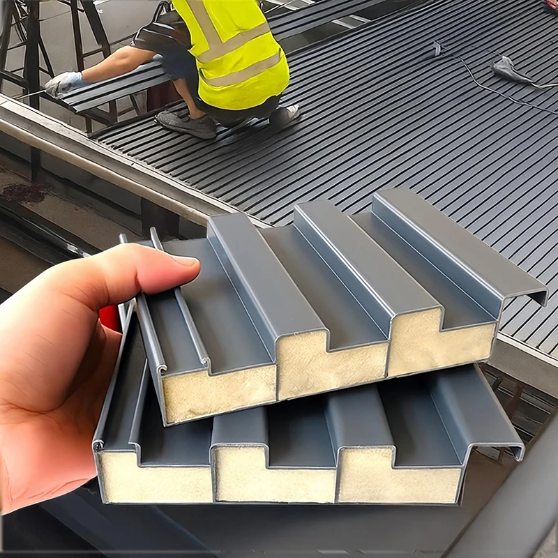 

Aluminum Alloy Rain Canopy Insulated Tile Sunshade Sunroom Awning for Terrace Great Wall Panel