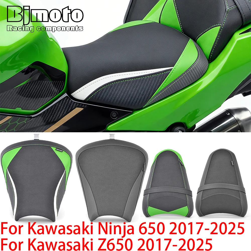 

Ninja 650 2025 Front Rear Rider Cushion Seat Pad For Kawasaki Ninja650 Ninja-650 Z650 Z 650 Z-650 2024 2023 2022 2021 2020-2017