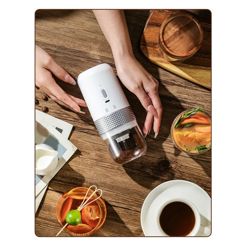 AF93-مطحنة القهوة الكهربائية USB اللاسلكية المهنية طحن الأساسية حبوب البن مطحنة صانع القهوة المحمولة الملحقات