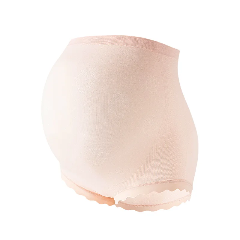 

Белье для беременных больших размеров с высокой талией, обеспечивающее поддержку на ранних, средних и поздних сроках беременности, женские трусы с бактериостатической ластовицей.