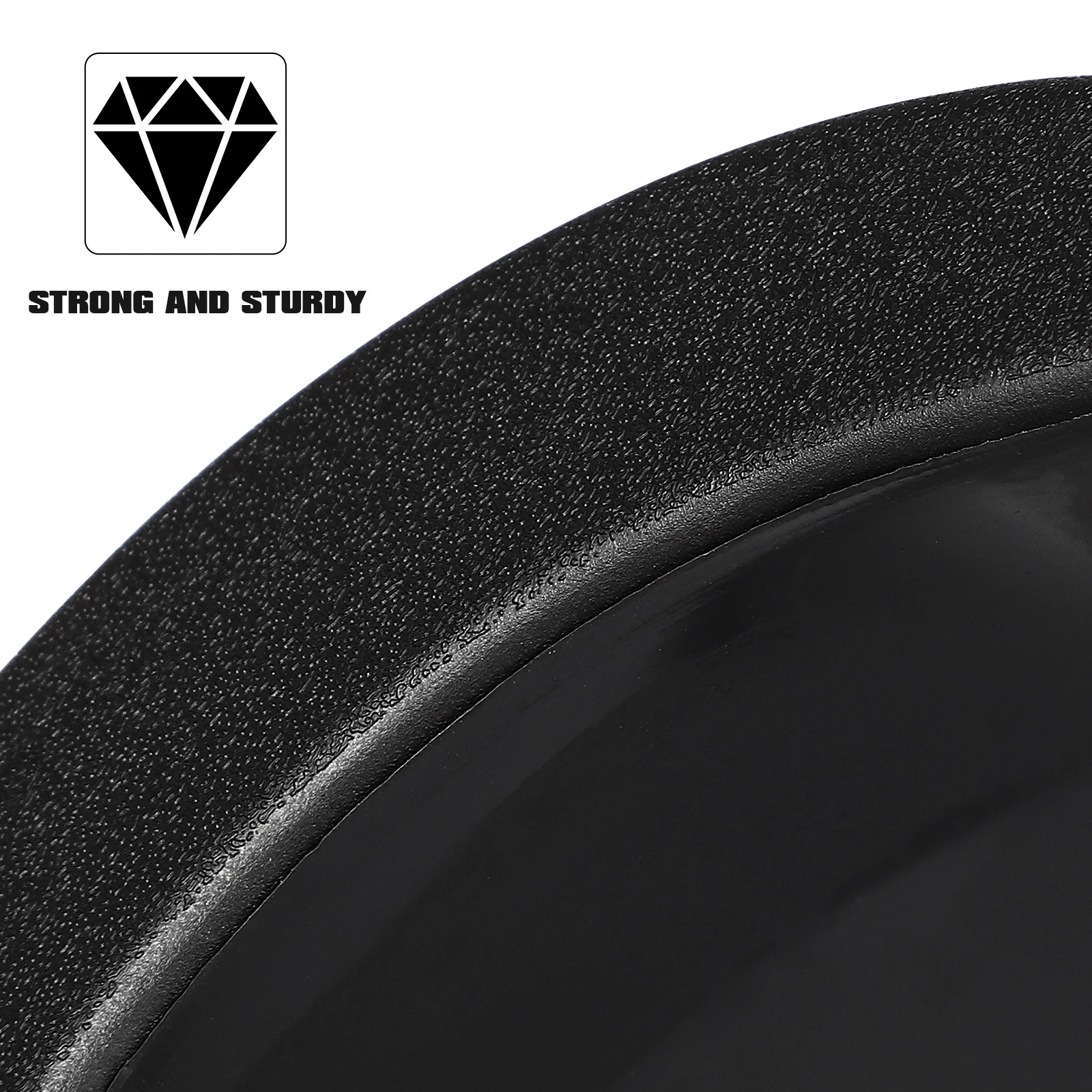 

6Pcs Long-Lasting Plastic Pool Table Pocket Liners Black Billiard Net Frame Pocket Liner for Pool Table