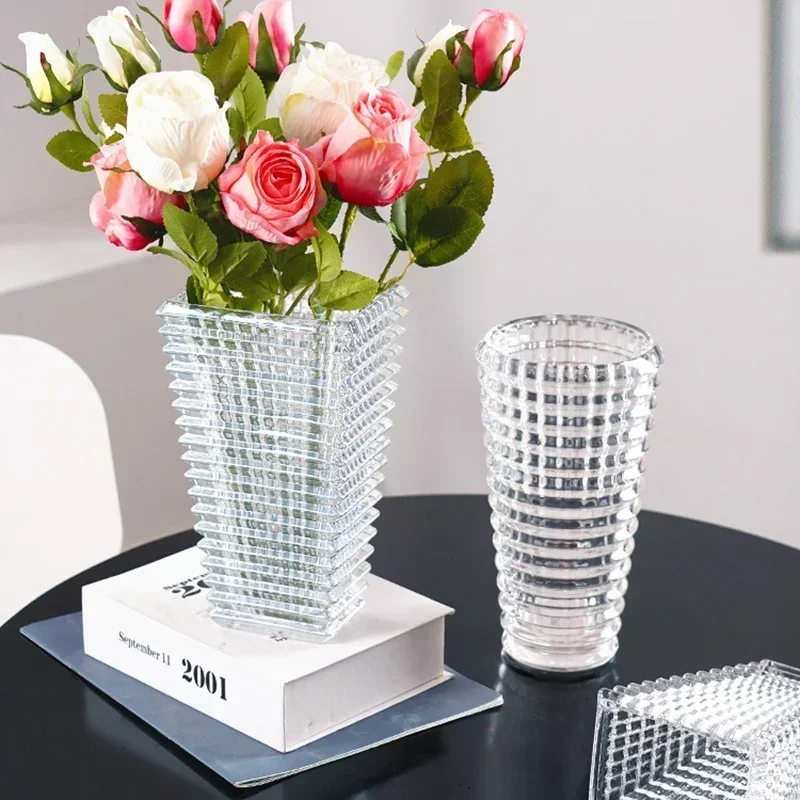 Mini Office Flower Vase Ceramics Bathroom Grand Balcony Vaso Decorativo De Luxo Decoration Home ZY50HP