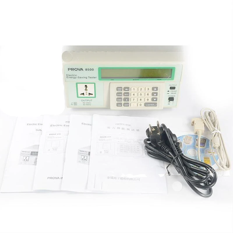 NUEVO Medidor de Ahorro de Energía PROVA-8500 TES - Instrumento Digital para Medición y Análisis Precisos de Eficiencia Energética