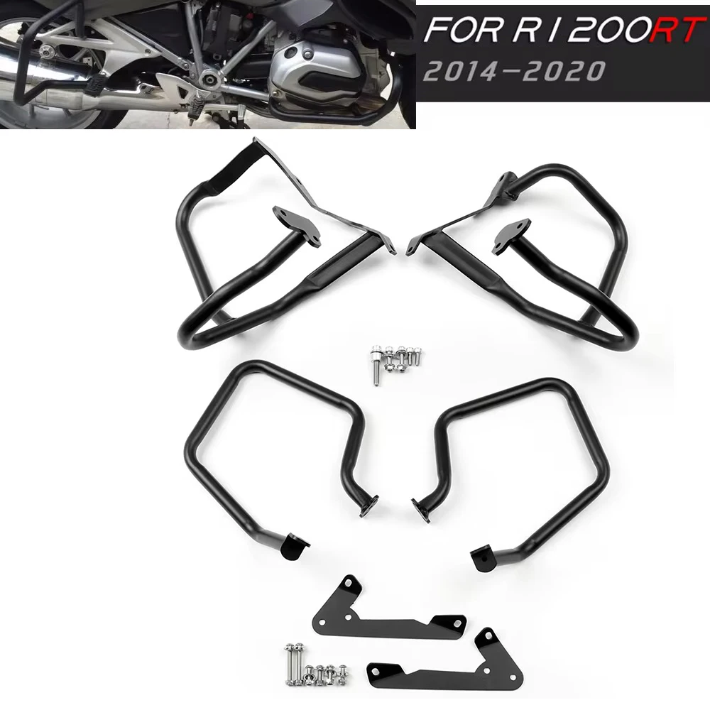 Snelweg Crash Tank Bars Bumper Voor Bmw R1200rt R1200 Rt R 1200 Rt 2014-2020 Motorfiets Motor Bewaker Stuntkooi Beschermers