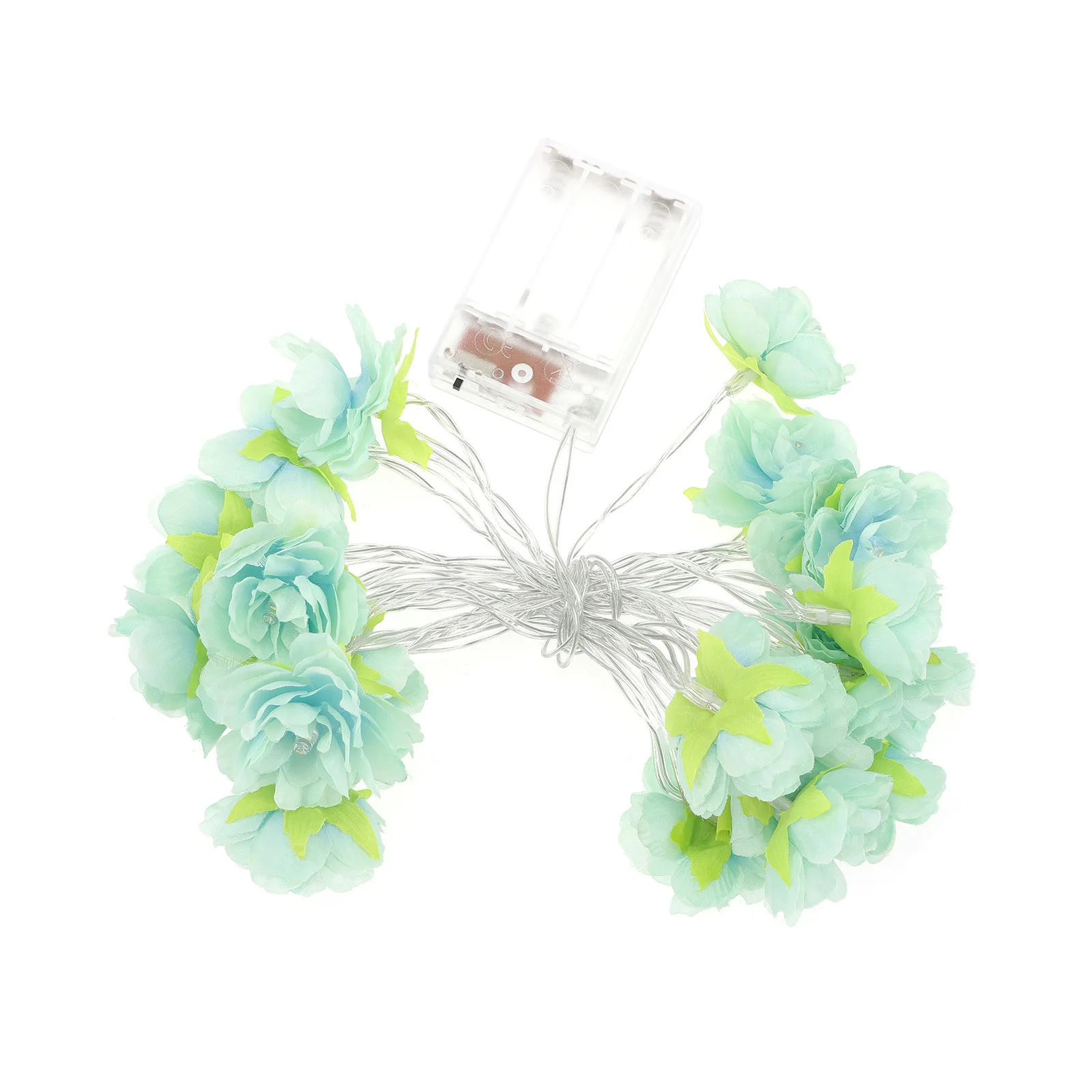 

Flower Fairy String Lights Powered 3m 20leds Silk Fabric Flower Decorative LED Light String for Home Garden Party