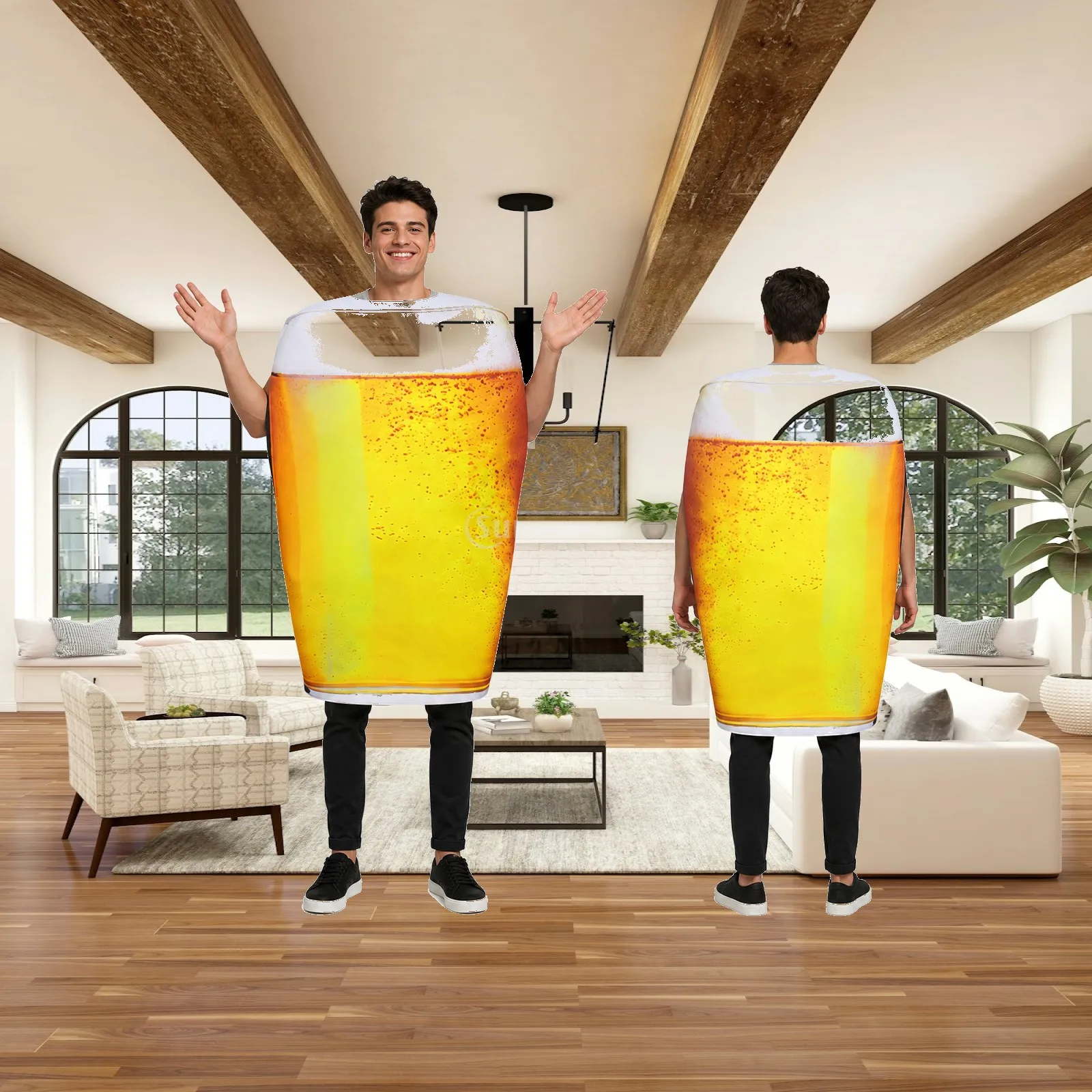 ビールコスチューム-コスプレ-お祭り-ロールプレイング-面白いショー-仮装
